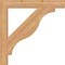 Ekena Millwork Funston Block Smooth Bracket, Western Red Cedar, 3 1/2"W x 30"D x 30"H BKT04X30X30FST05SWR - alternate 4